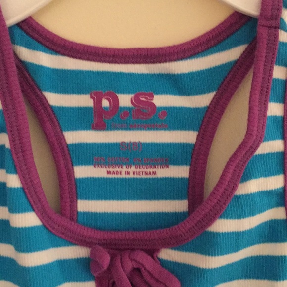 P.S. Tank Top size small - Picture 2 of 2